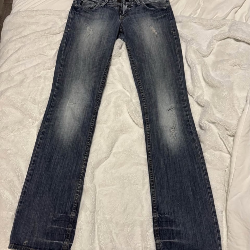 A/X Armani Exchange Dark Blue Straight Leg Jeans